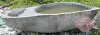 Product image 2 of the product “Riverstone basin, natural surface, polished inside. Dia approx 121-130cm Height 41-50cm ”